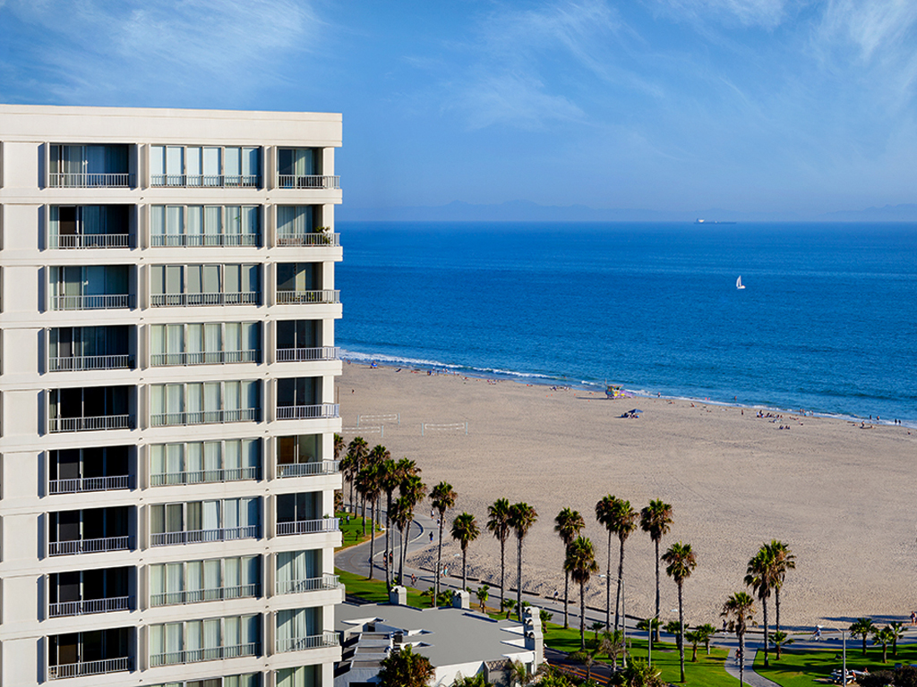 Ocean view from The Shores apartments