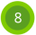 circular number 8