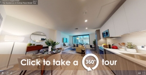 Fully furnished living room - Virtual Tour