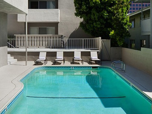 pool at Kiowa Apartments