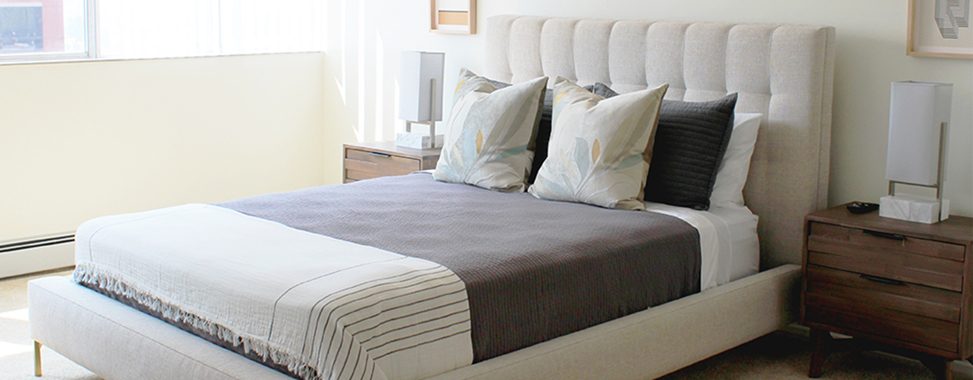 Bedroom at Barrington Plaza