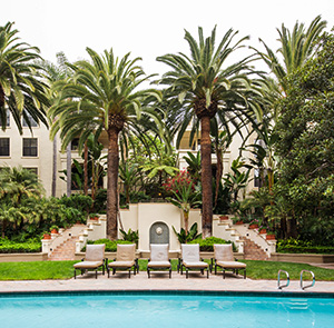 pool at 555 Barrington