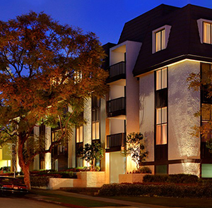 Barringtion Kiowa Apartment Building at Twilight